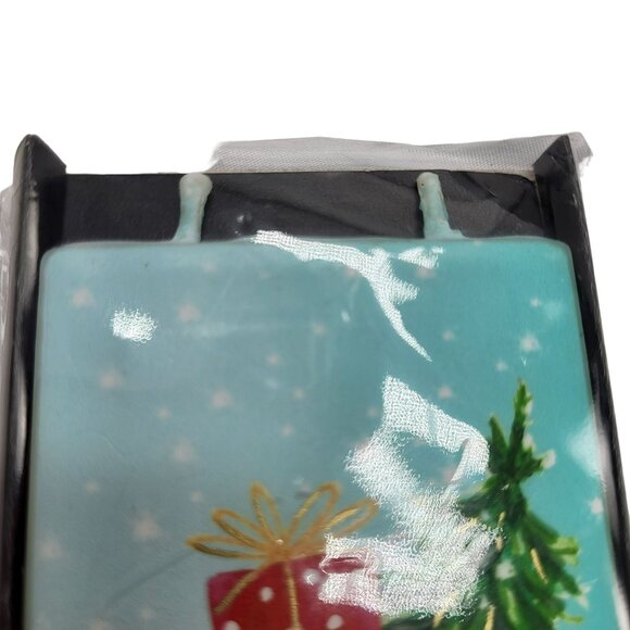 Flatyz Handmade European Flat Candle Red Car Christmas Presents Blue Red NWT - Picture 3 of 11